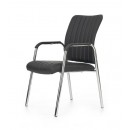 Стул HALMAR VIGOR черный/хром